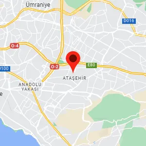 Ataşehir Anaokulu ve İlkokulu Harita