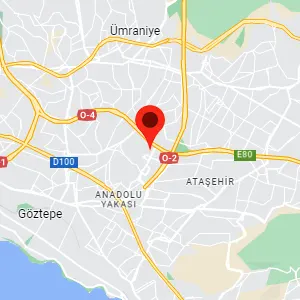 Batı Ataşehir Anaokulu Harita