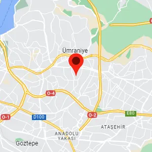 Çamlıca Ortaokulu Harita